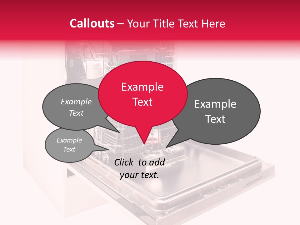 Still Life Cuisine White PowerPoint Template