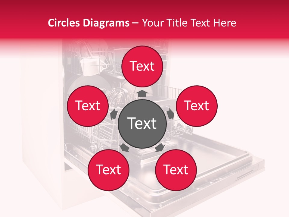 Still Life Cuisine White PowerPoint Template