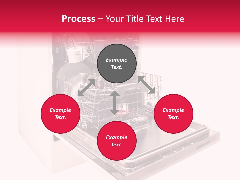 Still Life Cuisine White PowerPoint Template