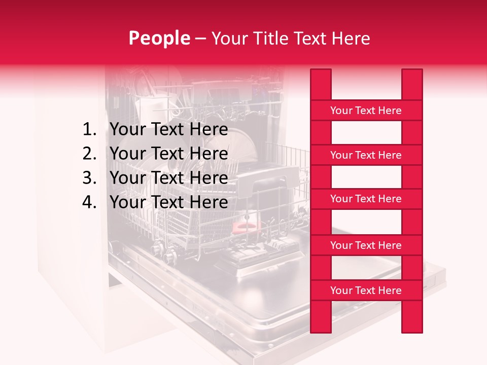 Still Life Cuisine White PowerPoint Template