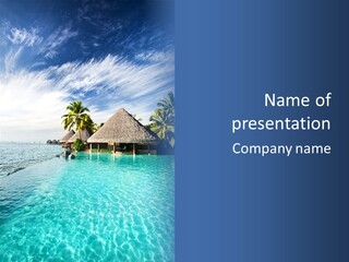 Infinity Cloud Tropical PowerPoint Template