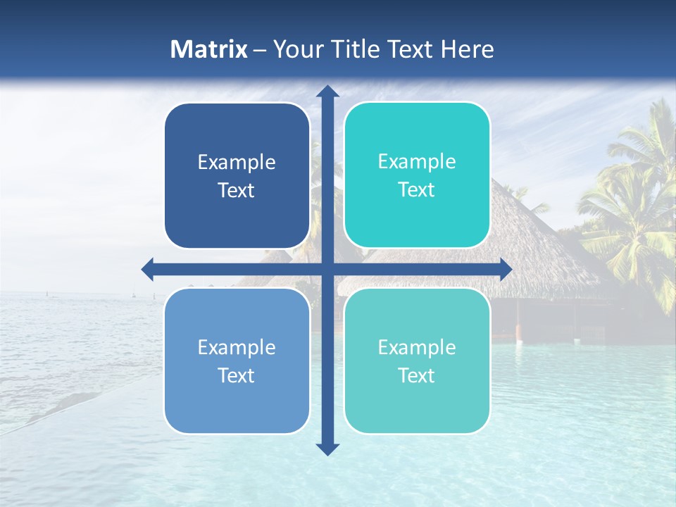 Infinity Cloud Tropical PowerPoint Template