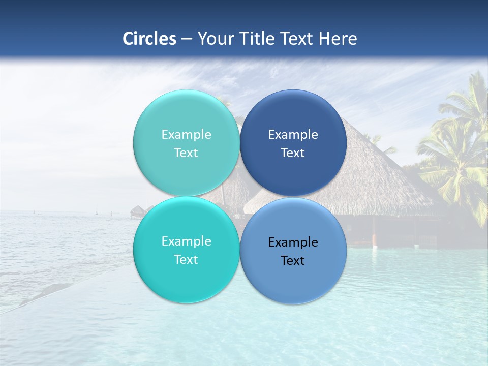 Infinity Cloud Tropical PowerPoint Template