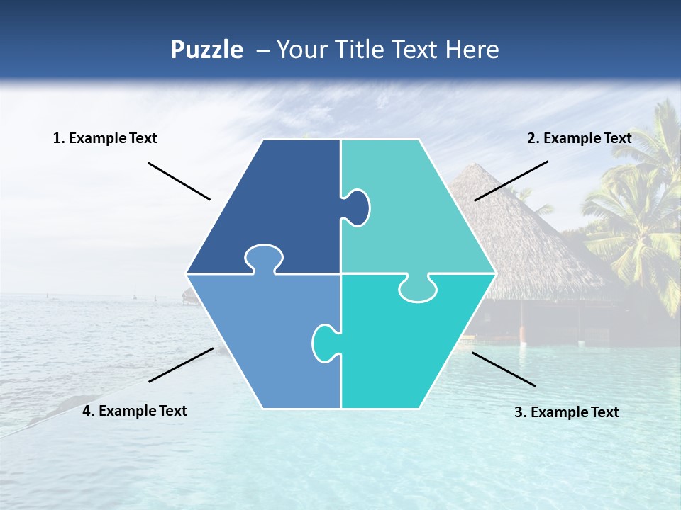 Infinity Cloud Tropical PowerPoint Template