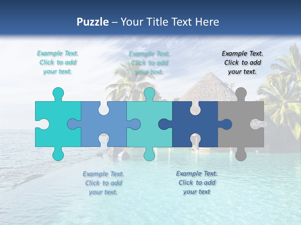 Infinity Cloud Tropical PowerPoint Template