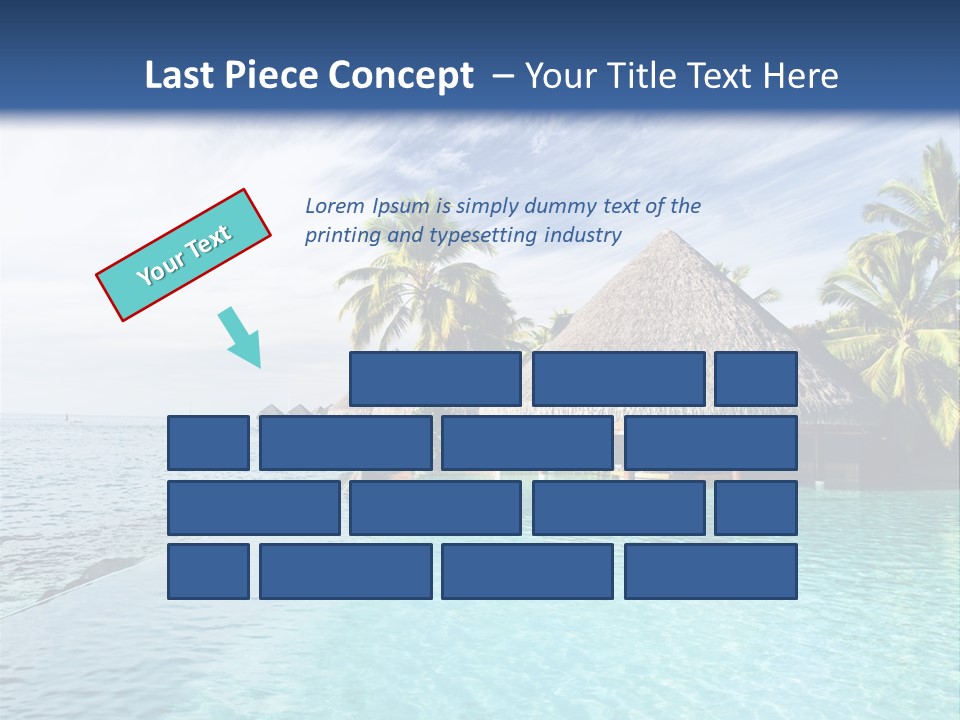 Infinity Cloud Tropical PowerPoint Template