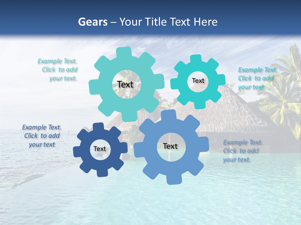 Infinity Cloud Tropical PowerPoint Template