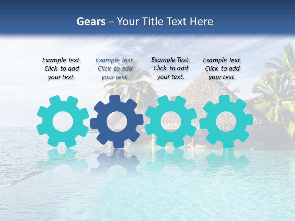 Infinity Cloud Tropical PowerPoint Template