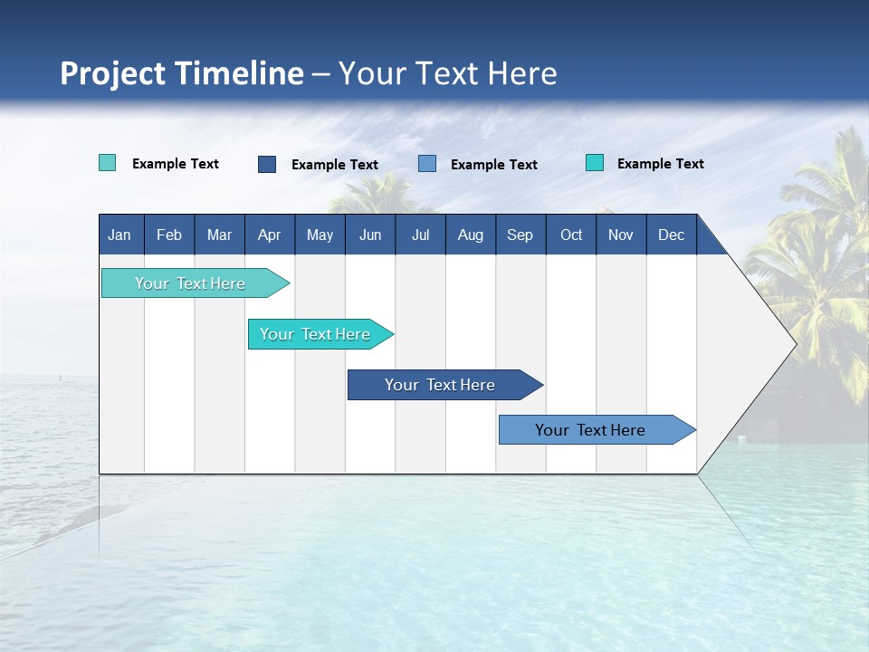 Infinity Cloud Tropical PowerPoint Template