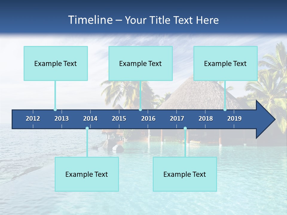 Infinity Cloud Tropical PowerPoint Template