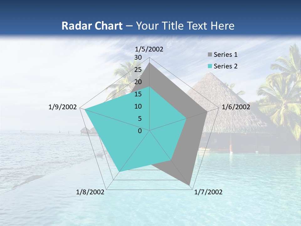 Infinity Cloud Tropical PowerPoint Template