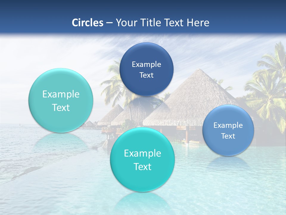Infinity Cloud Tropical PowerPoint Template
