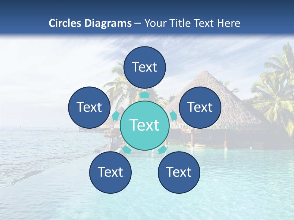 Infinity Cloud Tropical PowerPoint Template