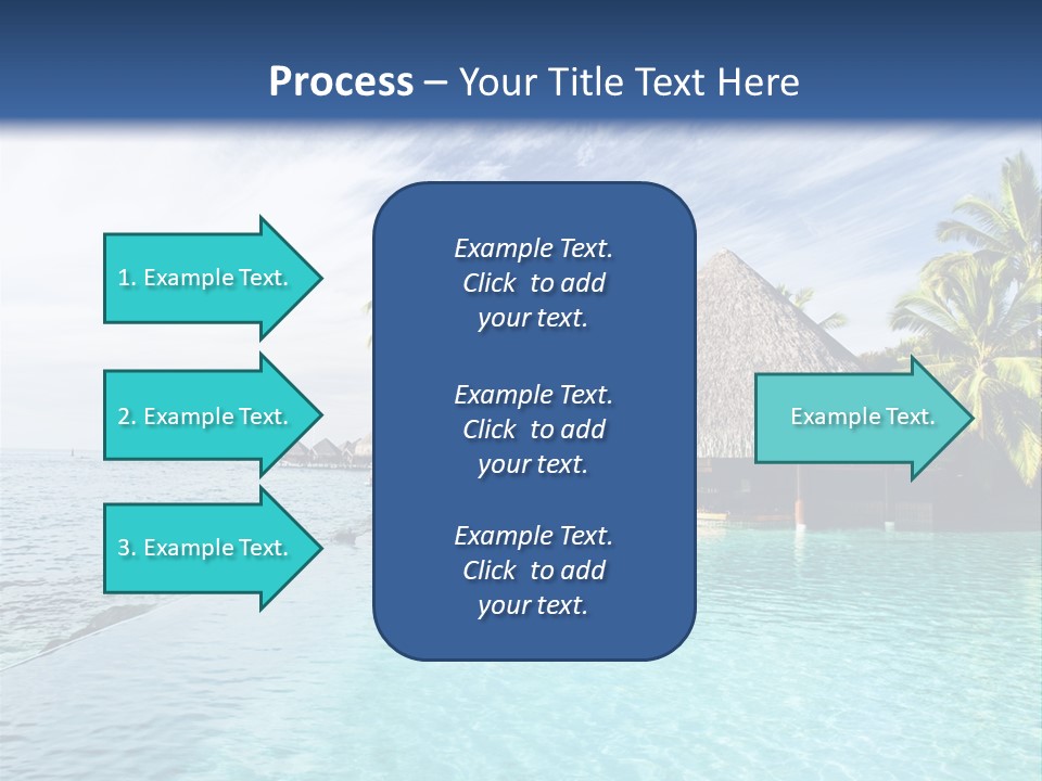 Infinity Cloud Tropical PowerPoint Template