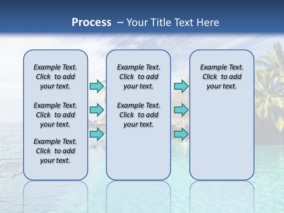 Infinity Cloud Tropical PowerPoint Template