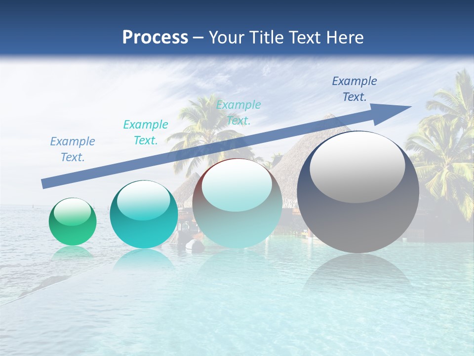 Infinity Cloud Tropical PowerPoint Template