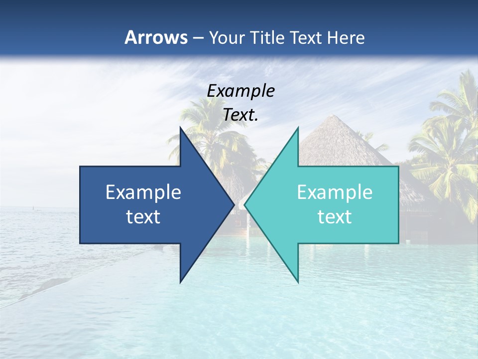 Infinity Cloud Tropical PowerPoint Template