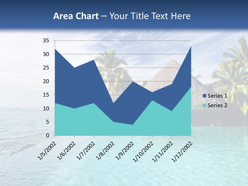 Infinity Cloud Tropical PowerPoint Template