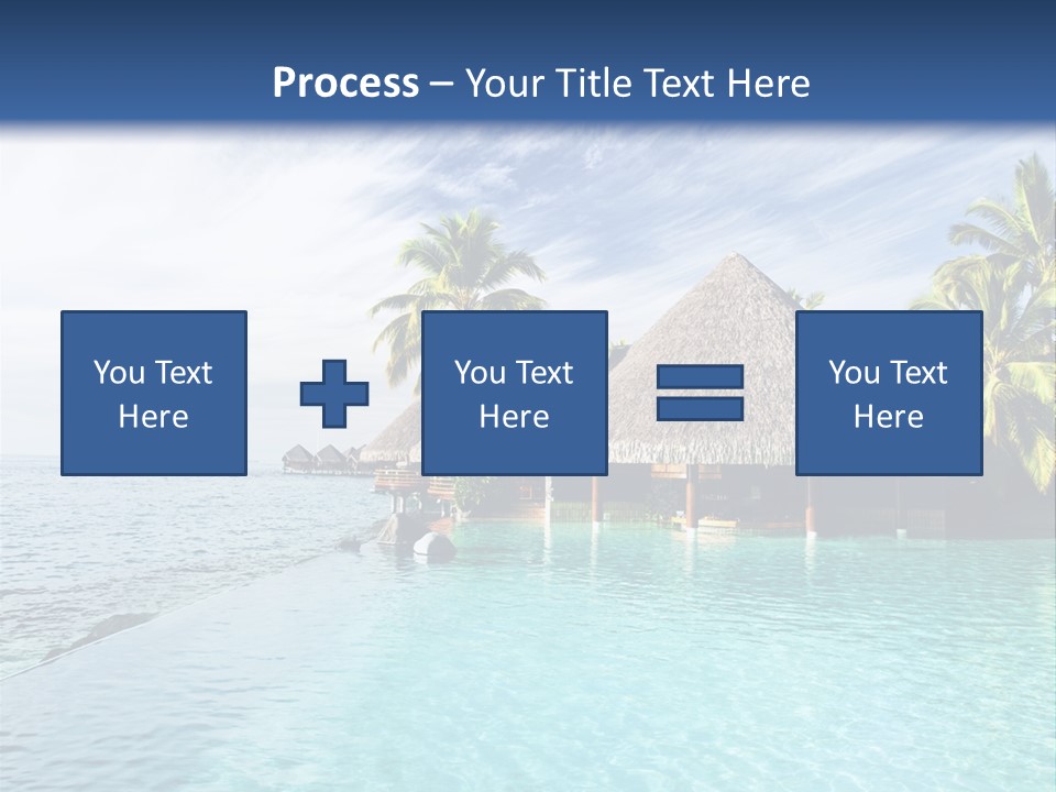 Infinity Cloud Tropical PowerPoint Template