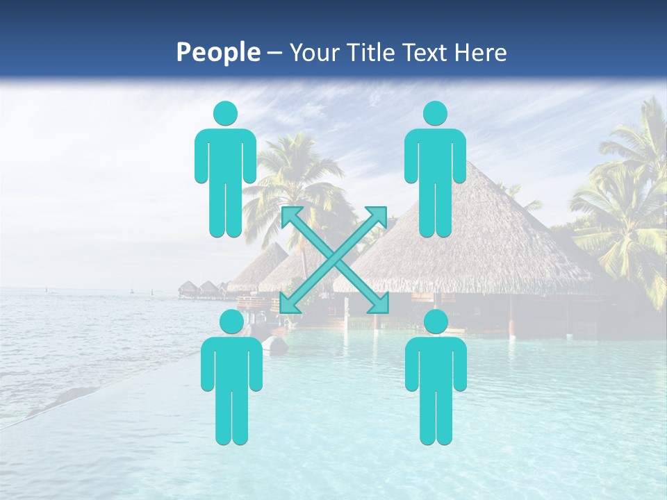 Infinity Cloud Tropical PowerPoint Template