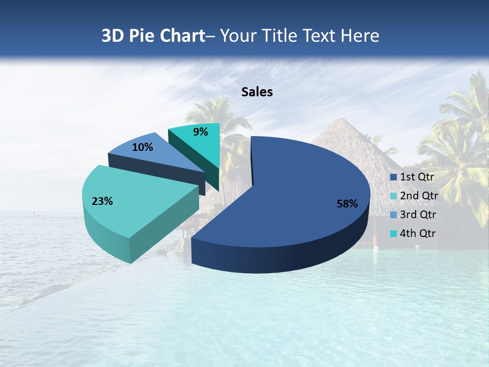 Infinity Cloud Tropical PowerPoint Template