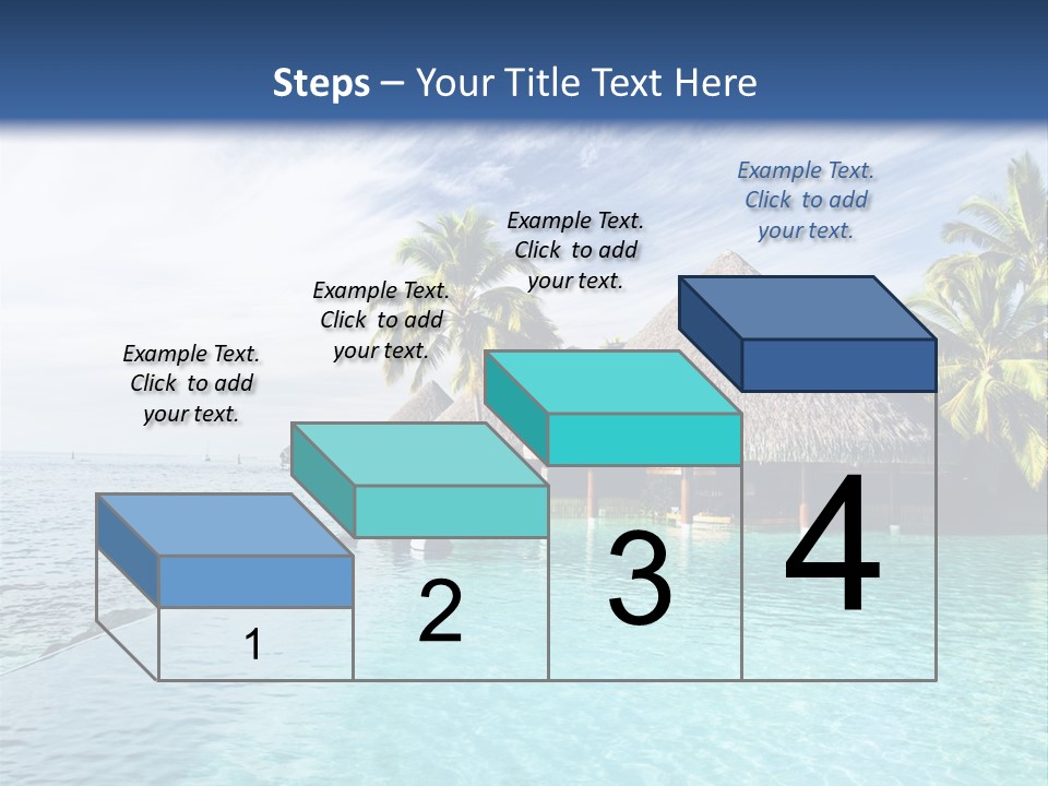 Infinity Cloud Tropical PowerPoint Template