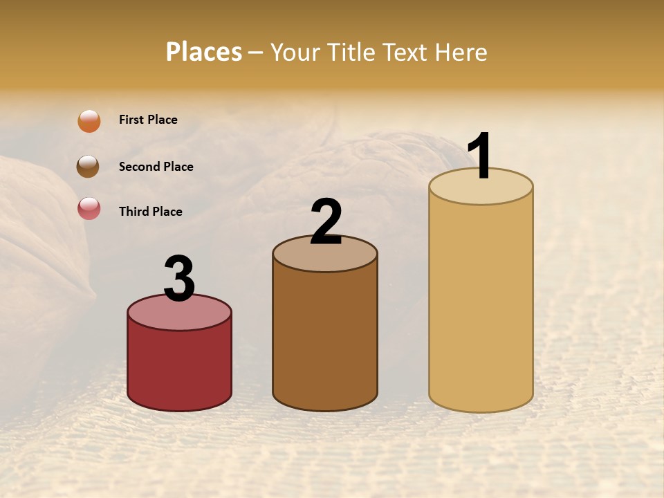 Nutty Nature Fruit PowerPoint Template