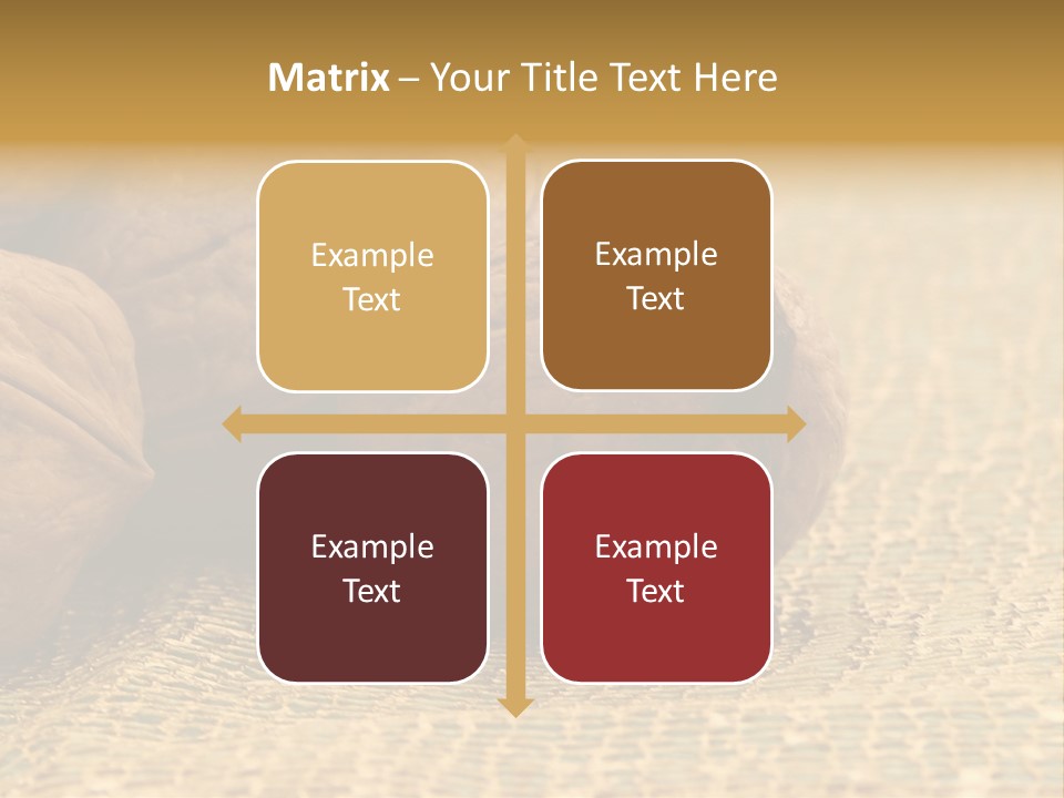 Nutty Nature Fruit PowerPoint Template