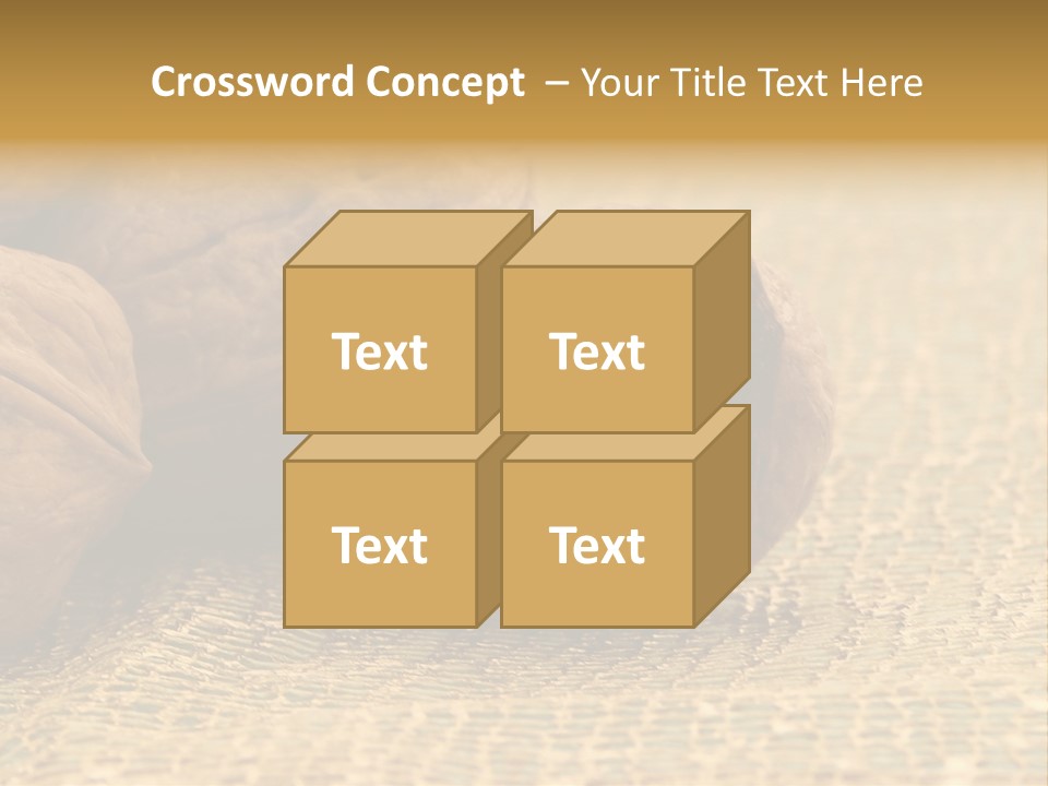 Nutty Nature Fruit PowerPoint Template