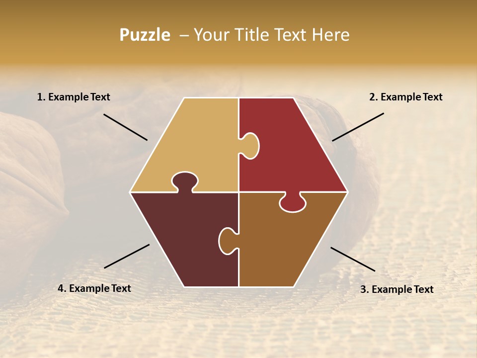 Nutty Nature Fruit PowerPoint Template