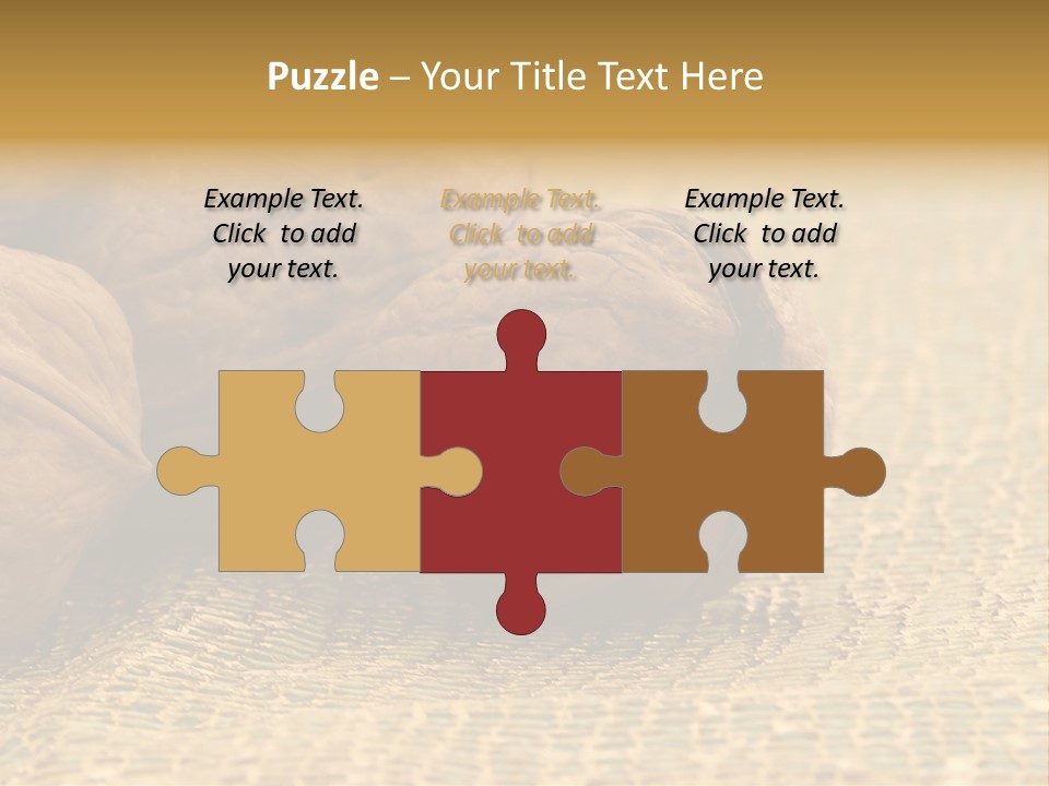 Nutty Nature Fruit PowerPoint Template