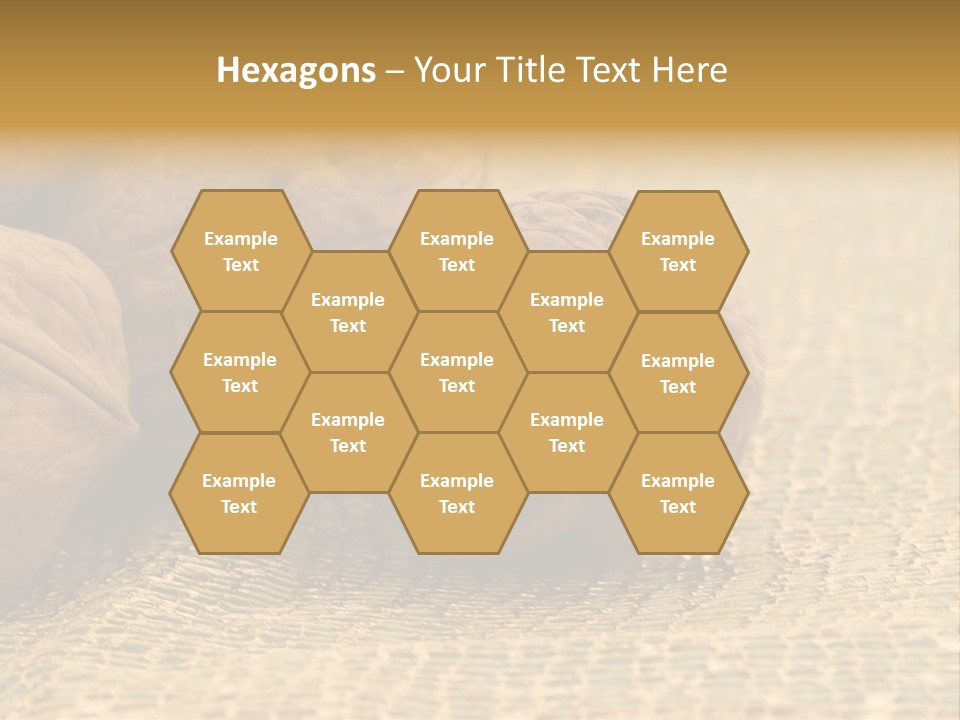 Nutty Nature Fruit PowerPoint Template