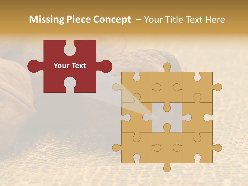 Nutty Nature Fruit PowerPoint Template