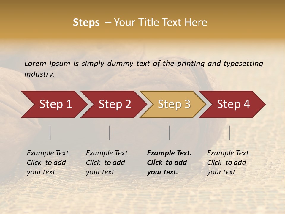 Nutty Nature Fruit PowerPoint Template