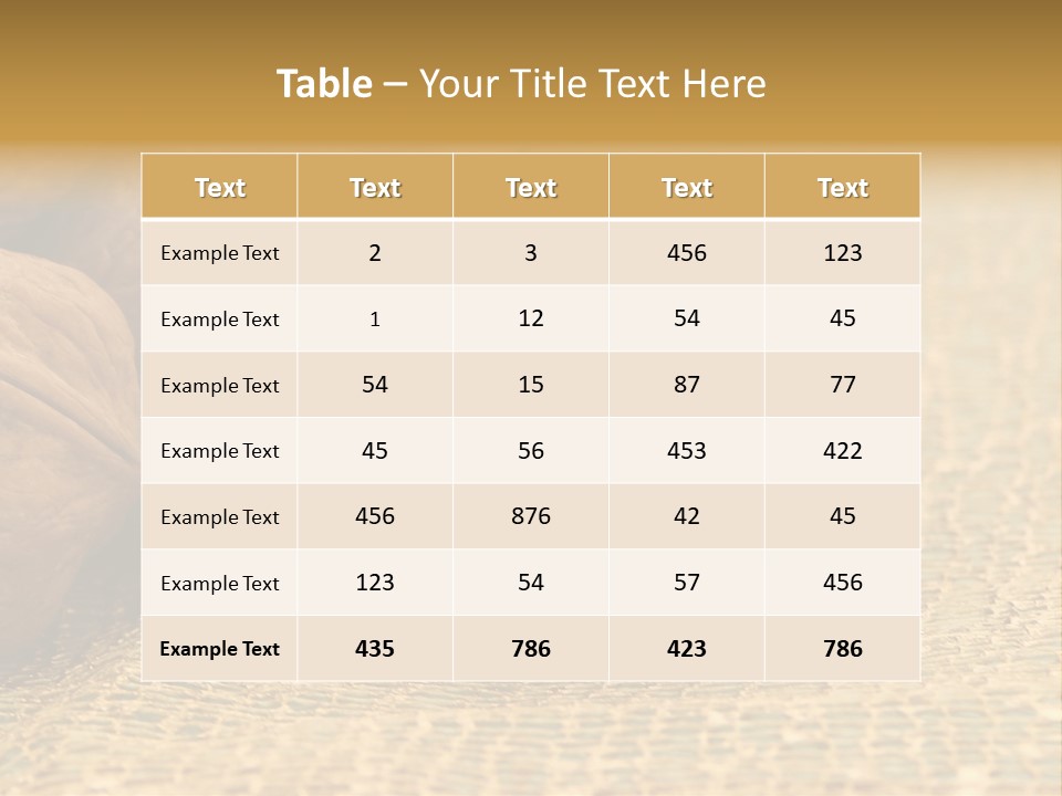 Nutty Nature Fruit PowerPoint Template
