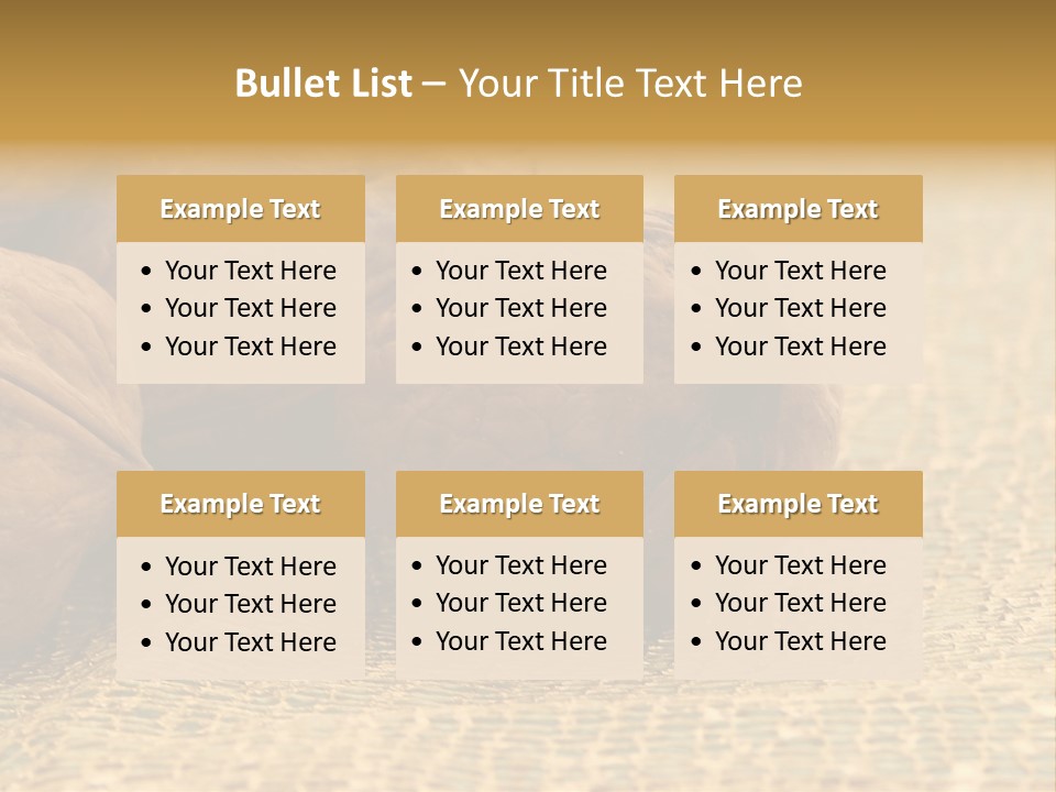 Nutty Nature Fruit PowerPoint Template
