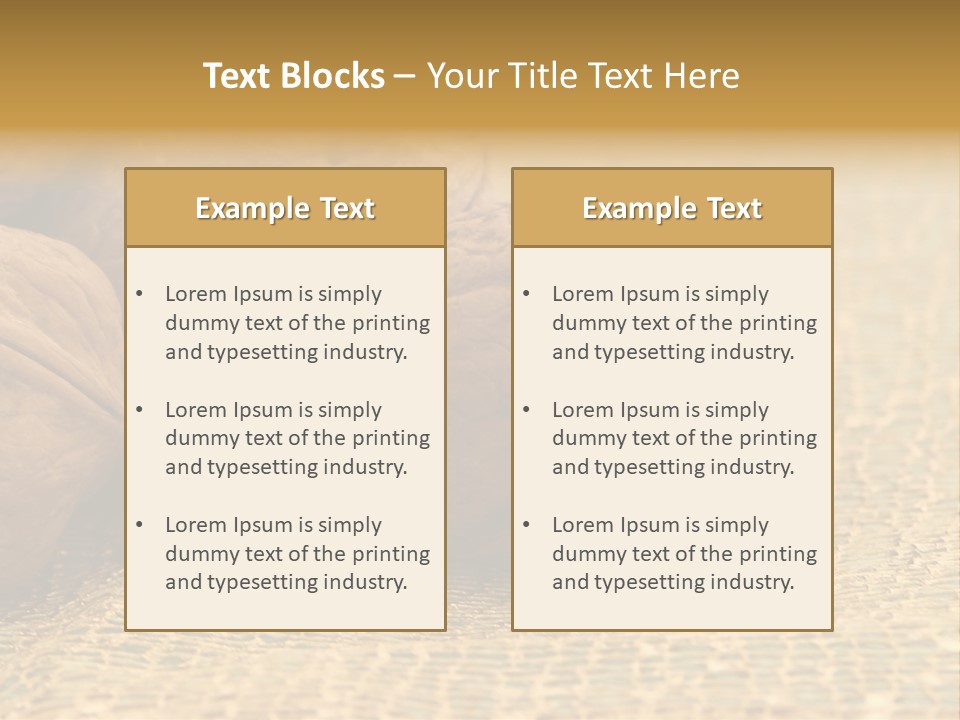 Nutty Nature Fruit PowerPoint Template