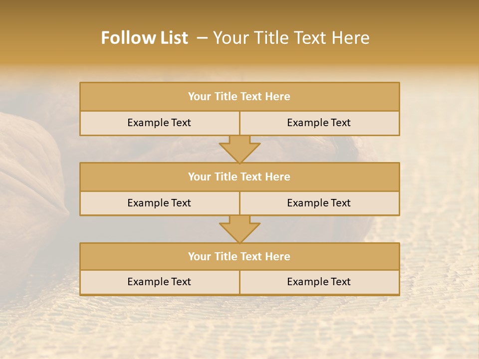 Nutty Nature Fruit PowerPoint Template