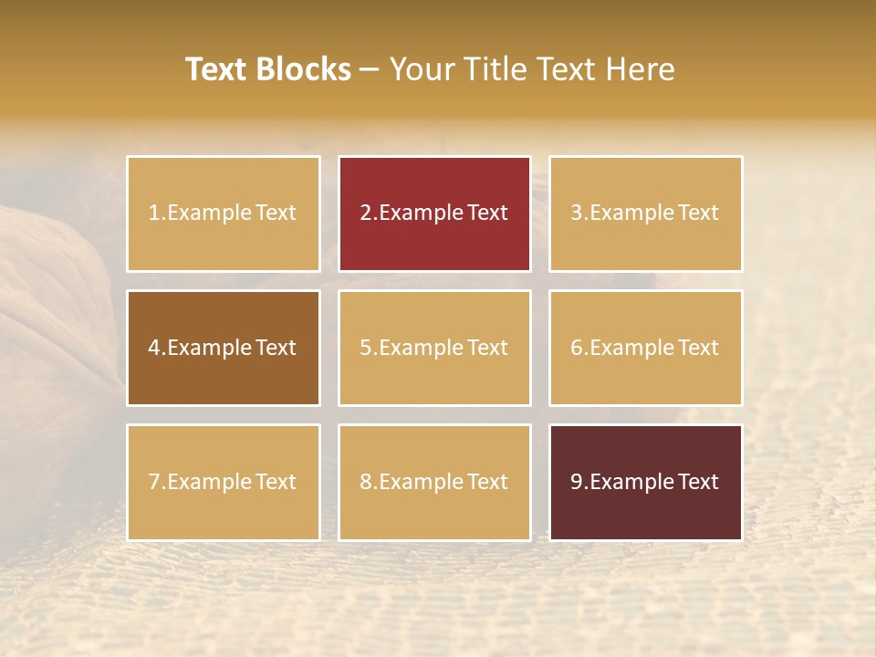 Nutty Nature Fruit PowerPoint Template