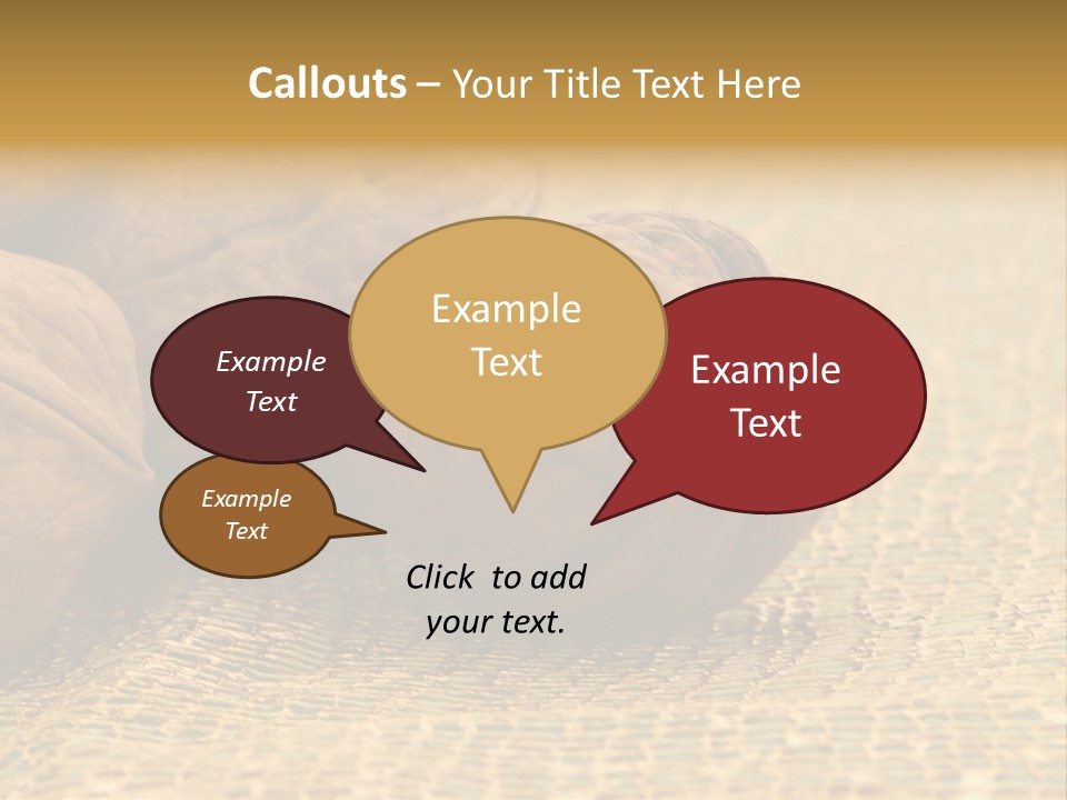 Nutty Nature Fruit PowerPoint Template