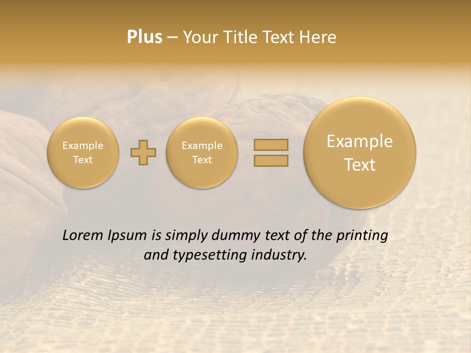 Nutty Nature Fruit PowerPoint Template
