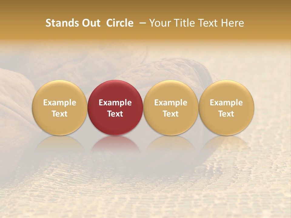 Nutty Nature Fruit PowerPoint Template