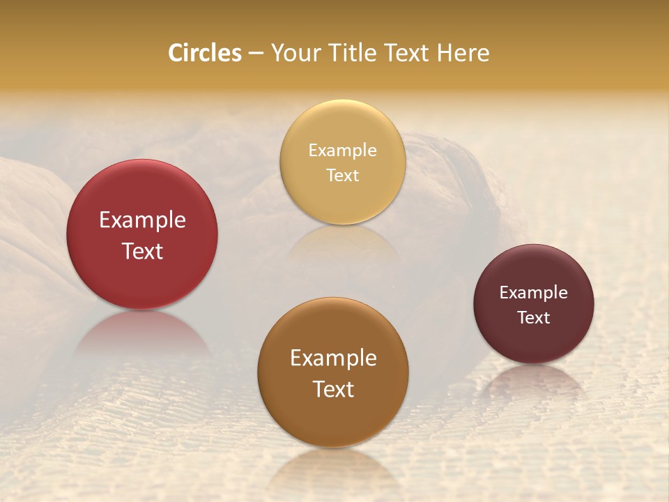 Nutty Nature Fruit PowerPoint Template