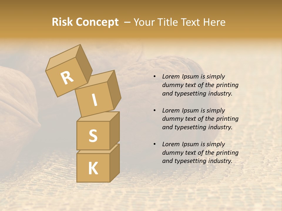 Nutty Nature Fruit PowerPoint Template