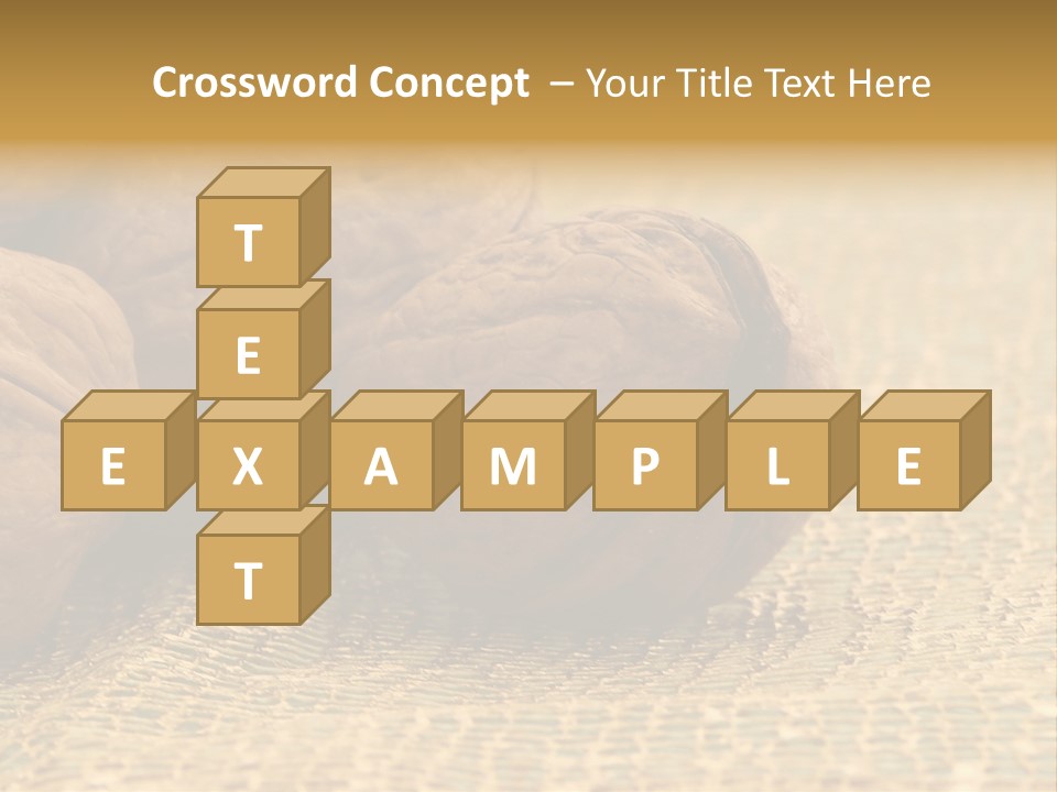 Nutty Nature Fruit PowerPoint Template