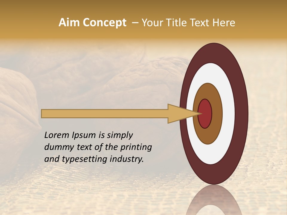 Nutty Nature Fruit PowerPoint Template