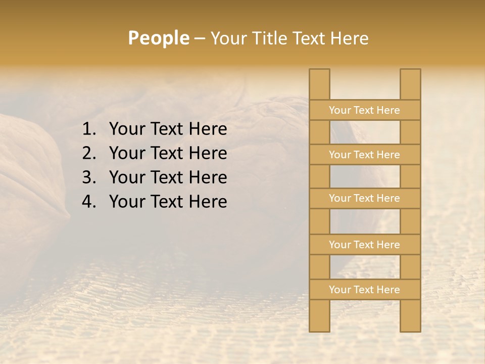 Nutty Nature Fruit PowerPoint Template