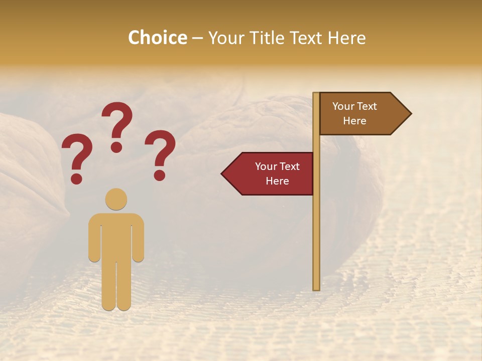 Nutty Nature Fruit PowerPoint Template