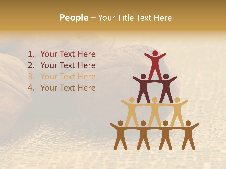 Nutty Nature Fruit PowerPoint Template