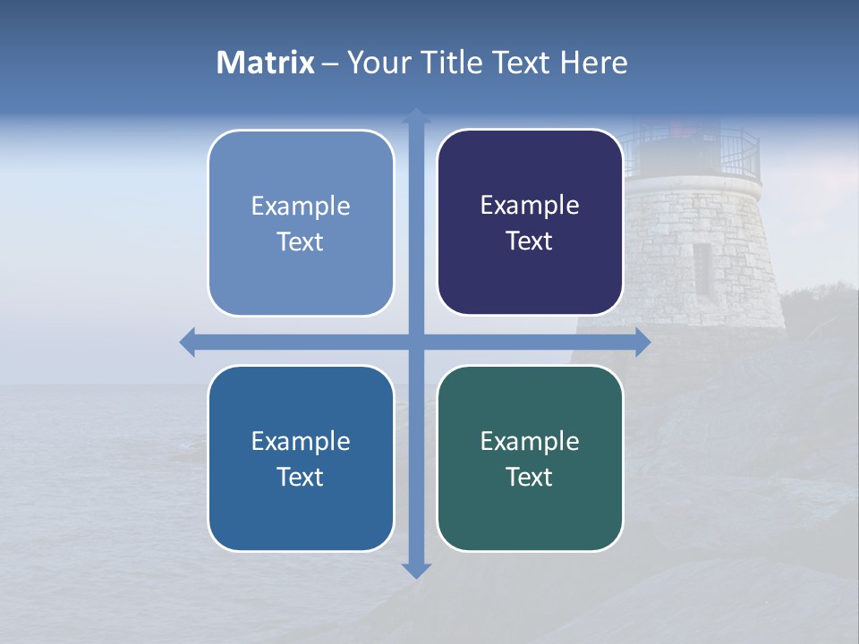 Tower Marine Light PowerPoint Template